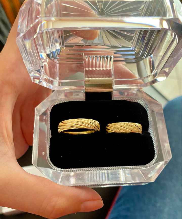 Tenemos nuestras argollas ✨🙌🏻 - 1