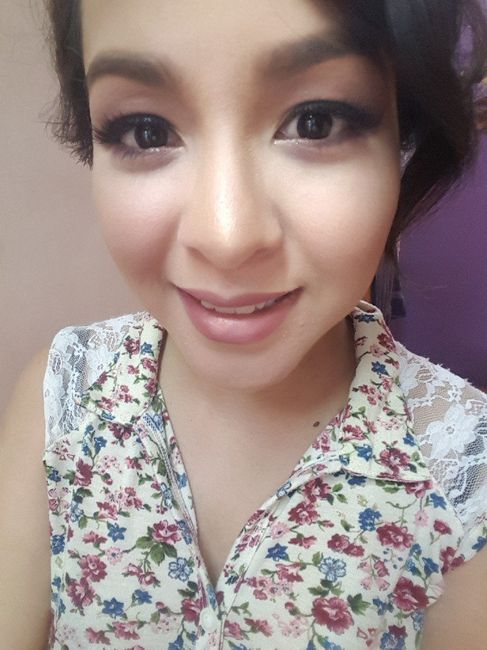 Prueba de peinado y maquillaje - 2