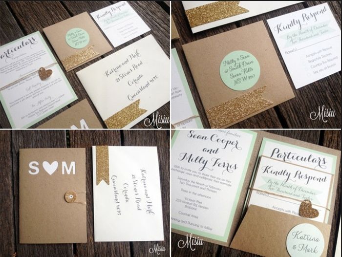 Club de novias menta y dorado!!! - 6