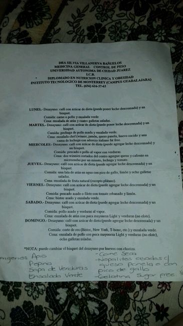 Quieres bajar unos kilitos? las dietas que les prometi - 3