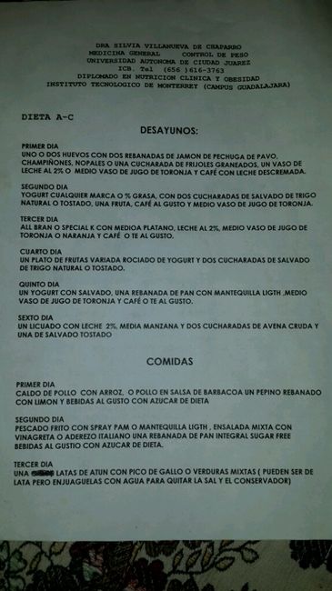Quieres bajar unos kilitos? las dietas que les prometi - 6