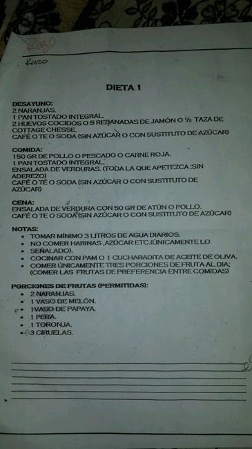 Quieres bajar unos kilitos? las dietas que les prometi - 9