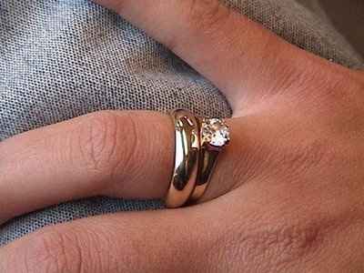 anillos compromiso y matrimonio