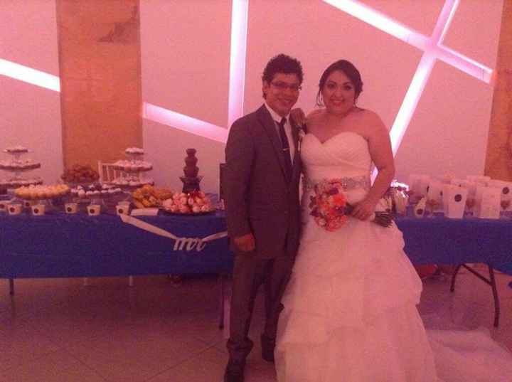 Recién casados! mi día por fin!!!! - 5