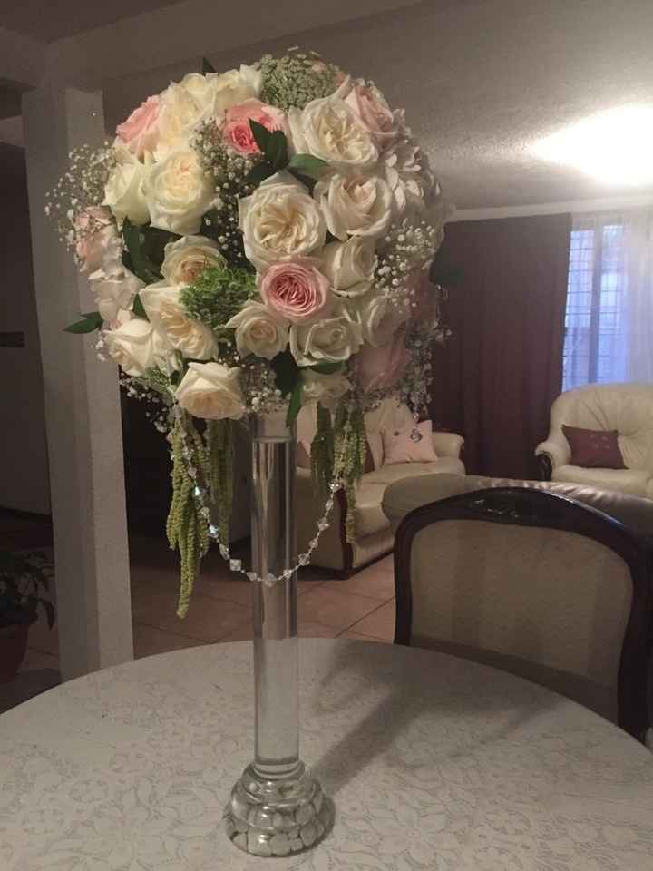 Nuestros avances 2 : arreglos de mesa y flores gigantes de papel diy - 6