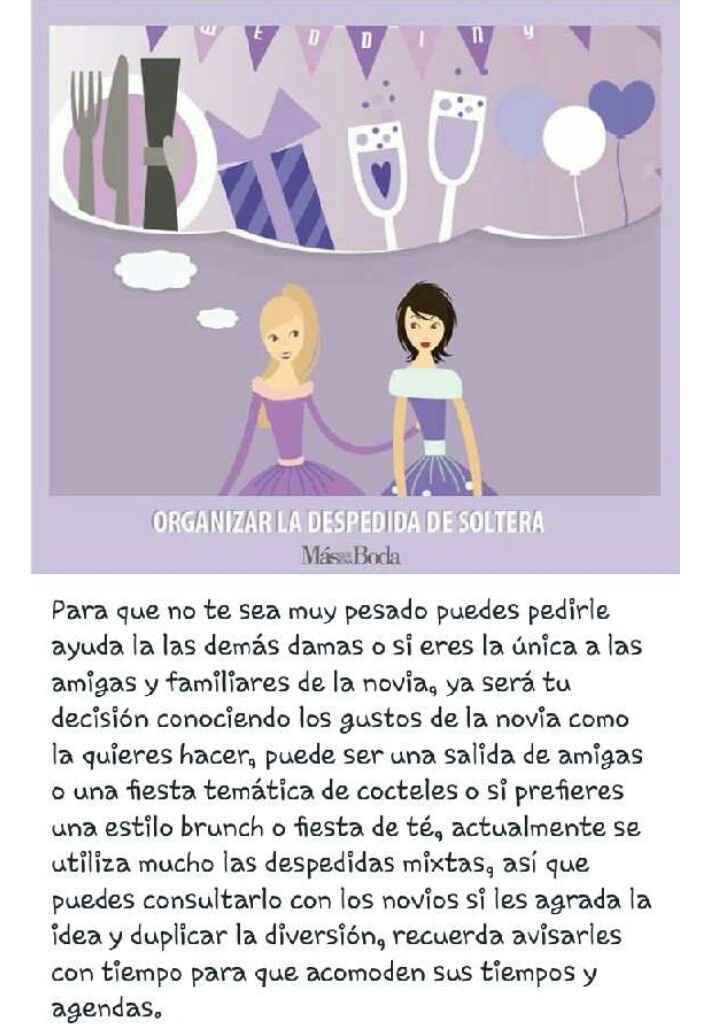 Como ser la mejor dama de honor - 3