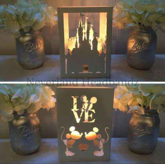 Centros de mesa con velas - 1