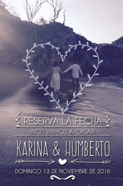Nuestro save the date .. uds ya lo tienen ?? - 2