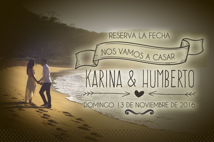 Nuestro save the date .. uds ya lo tienen ?? - 3
