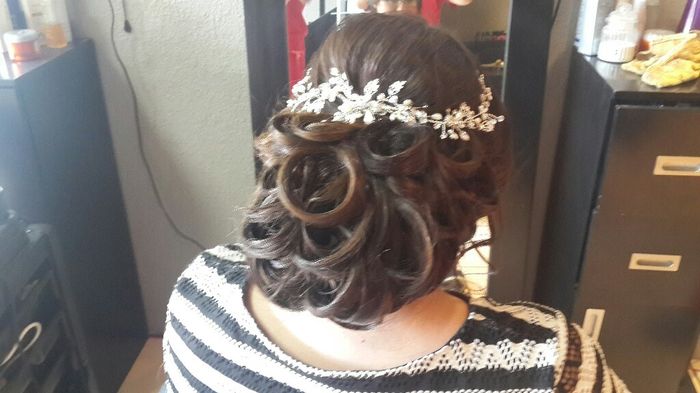 Mi prueba de peinado y maquillaje!!! - 3