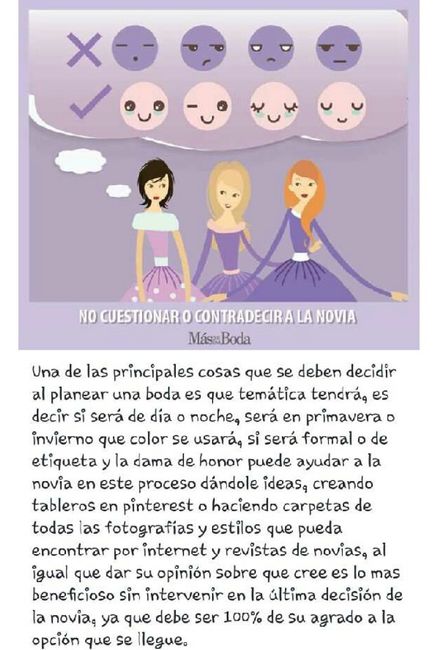 Como ser la mejor dama de honor - 2