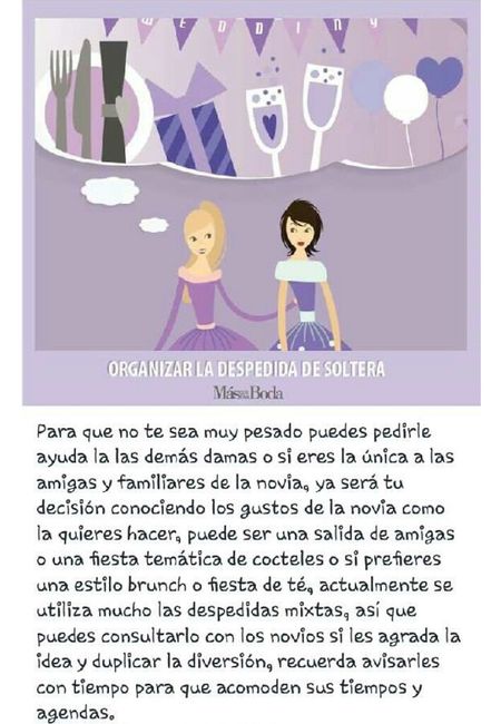 Como ser la mejor dama de honor - 3