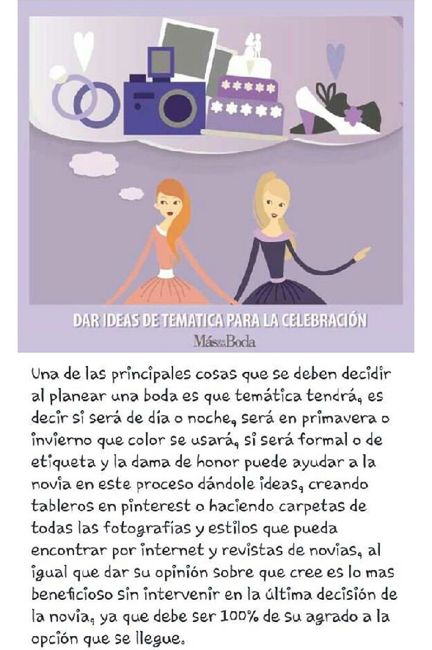 Como ser la mejor dama de honor - 5