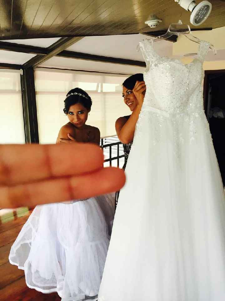 Las que escogieron vestido princesa, una pregunta!! - 1