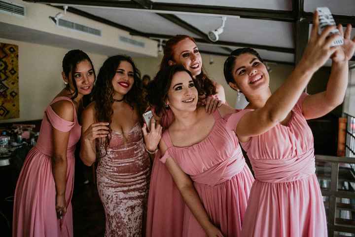 Mis damas se tomaron fotos sin mi :( haha 