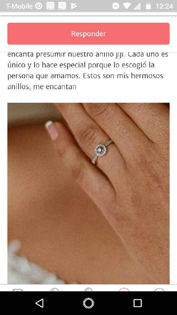 Llegó el momento de mostrar tu anillo a la Comu 💍 - 1