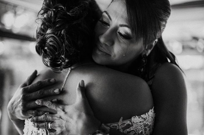 Por último les dejo esta foto emotiva con mi mami