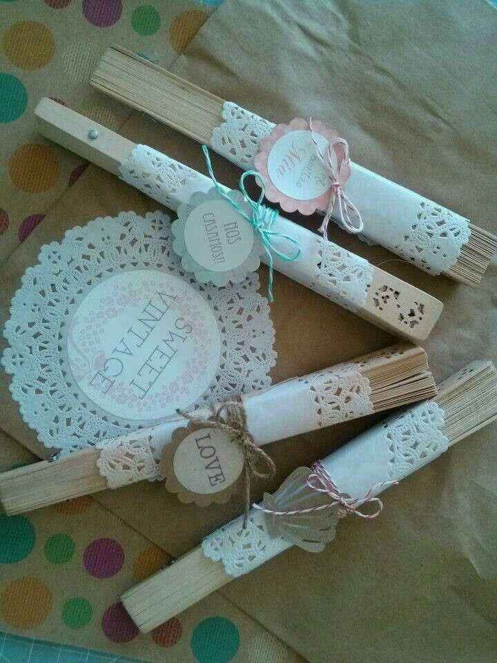 Detalles para boda de día - 2