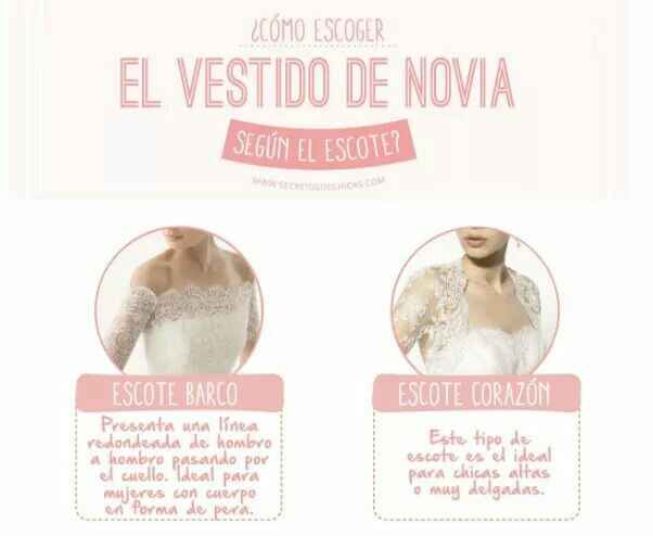 Como escoger tu vestido según el escote - 1