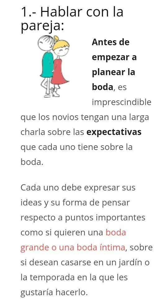 10 consejos para organizar una boda!! - 1