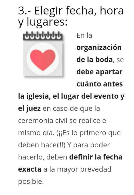 10 consejos para organizar una boda!! - 5