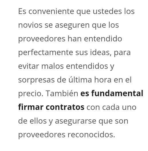10 consejos para organizar una boda!! - 14
