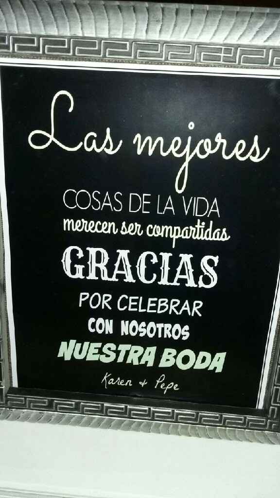 Letrero de bienvenida - 1