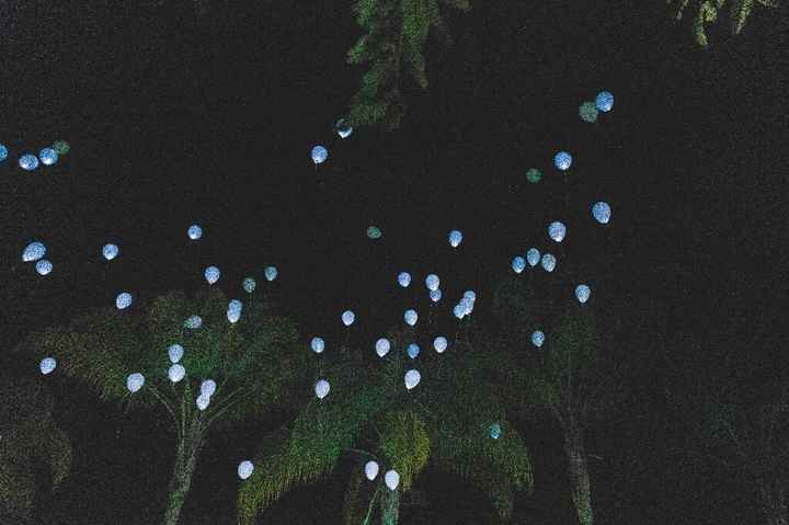 Globos gigantes en la boda - 2