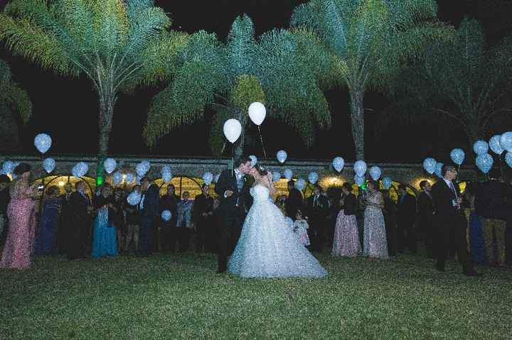 Globos gigantes en la boda - 3