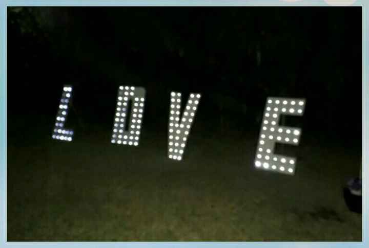 Decorando con letras tu boda - 3