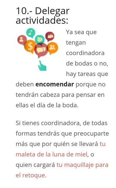 10 consejos para organizar una boda!! - 17