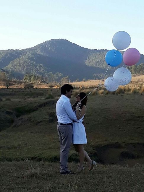 Globos gigantes en la boda - 1