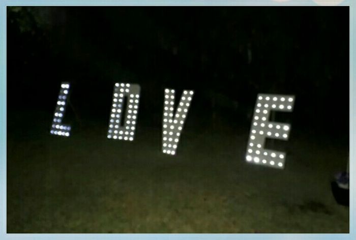 Decorando con letras tu boda - 3