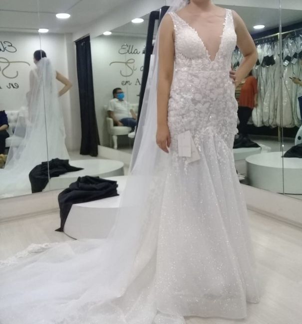 Mi vestido de novia es… 14