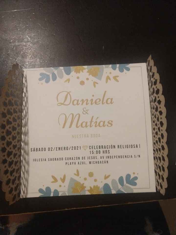 Recomendaciones para invitaciones - 1