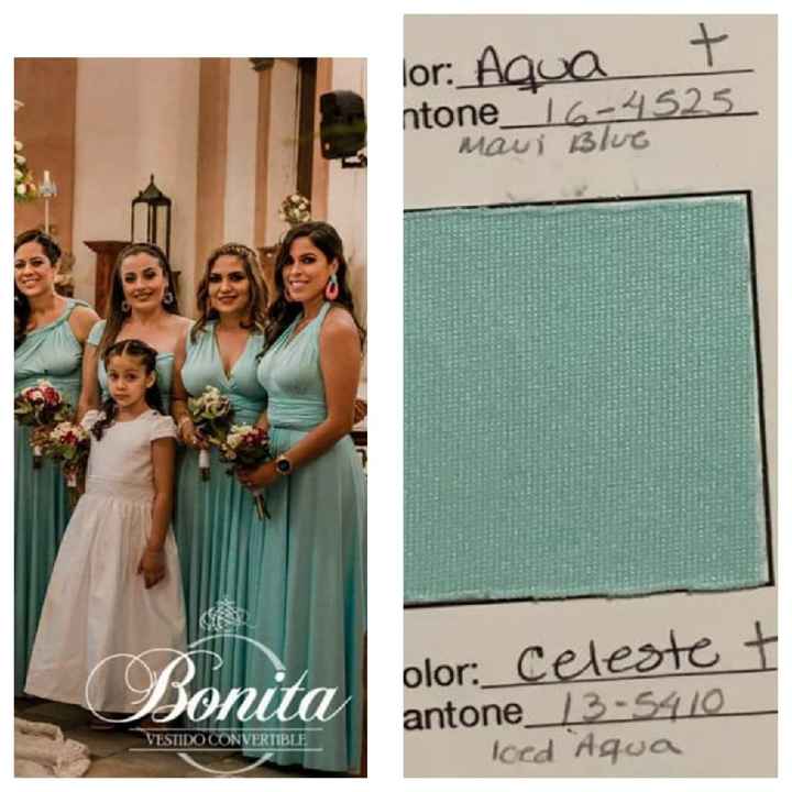 Vestido de damas - 1