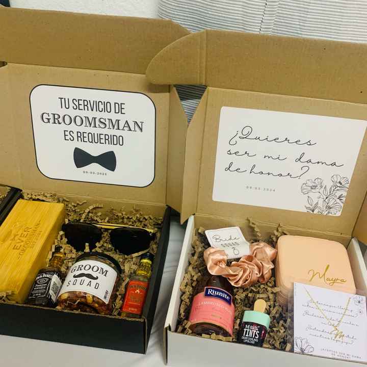 Cajas damas y caballeros de honor💖 - 1