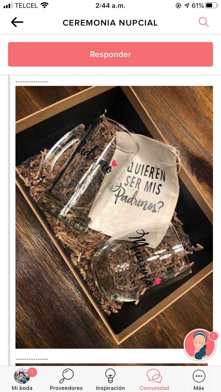 Ideas de regalos para damas y padrinos - 2