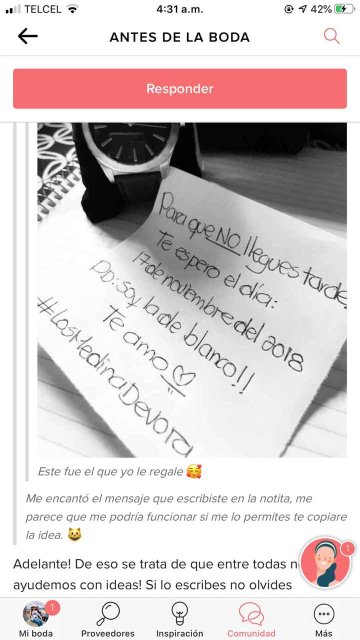 Reloj Compromiso super duda - 1