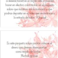 Mesa de regalos - 1