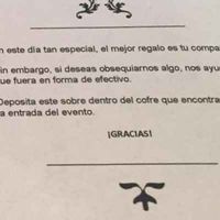 Mesa de regalos - 2