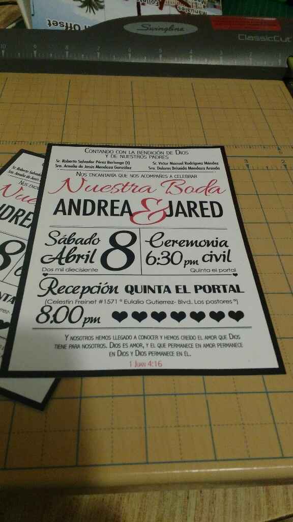 Invitaciones - 1