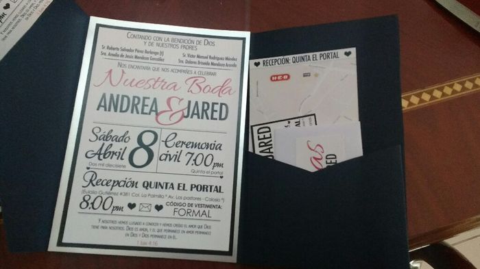 ¡por fin! nuestras invitaciones - 2