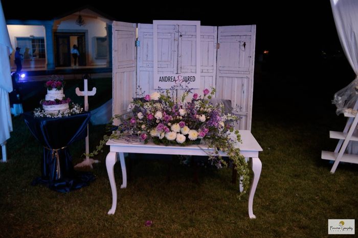 Mesa de novios
