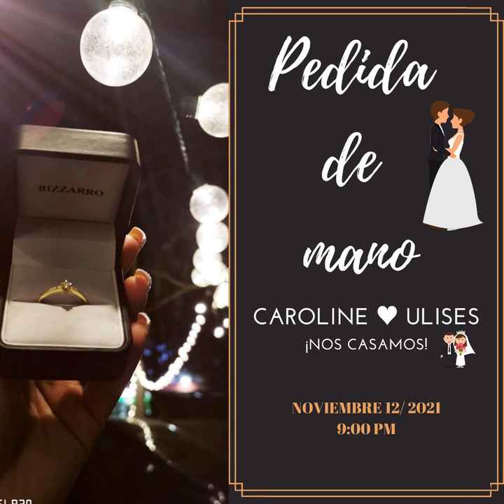 Pedida de mano👰🏻❤️🤵🏻💍 - 1