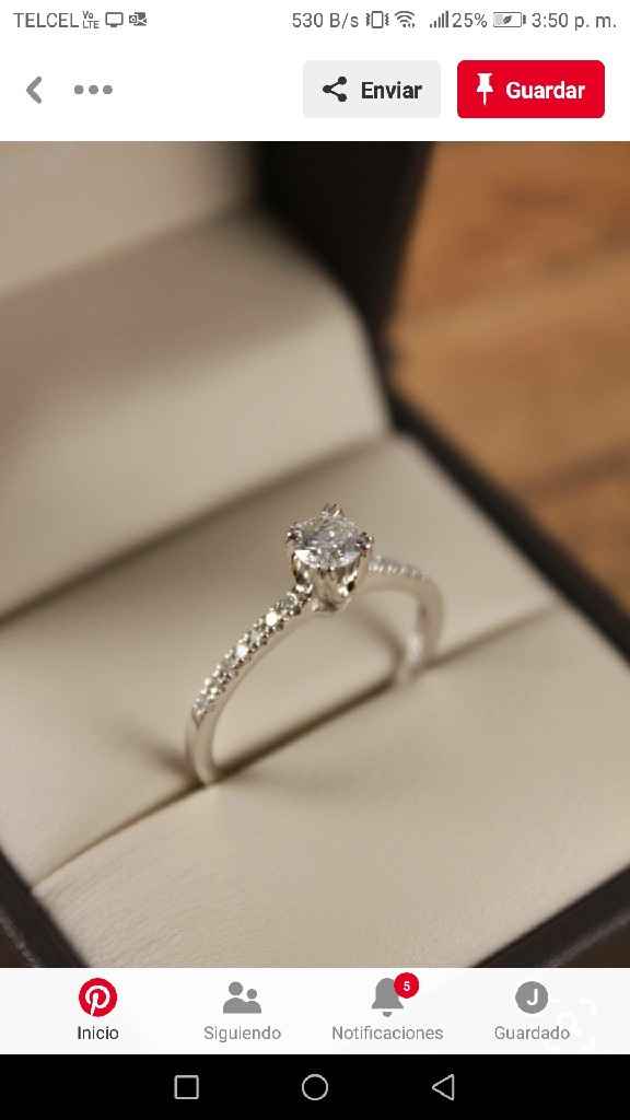 Si hubieras podido elegir el anillo de compromiso.. - 1