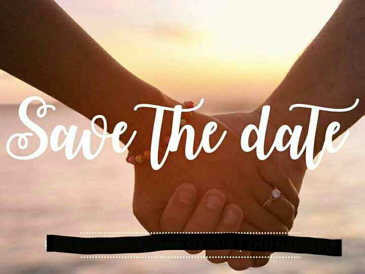 Presuman su foto de Save the Date ❤️ - 1