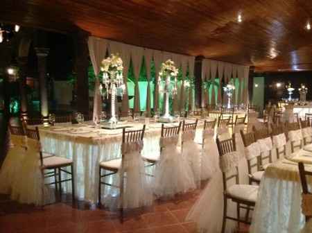 sillas tiffany con velos