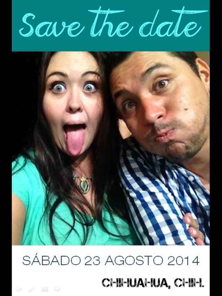 Nuestro Save The Date!!