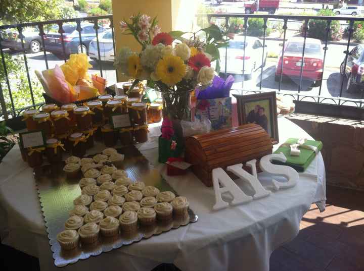 Mesa de despedida de soltera